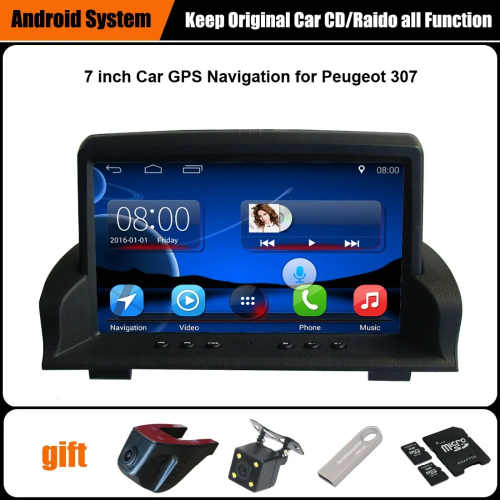 Upgraded Original Android 7.1 Car Multimedia Player Car Gps Navigation