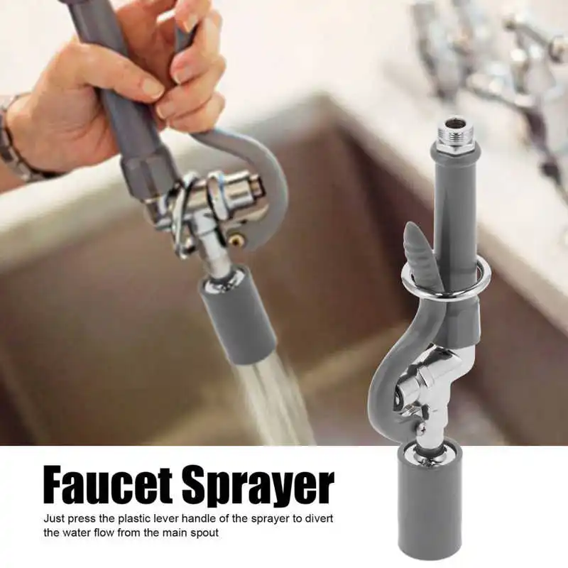 Commercial Faucet Sprayer High Pressure Rinse Faucet Spray Head Accessory Universal Kitchen Faucet Sprayer Head Kitchen Supplies