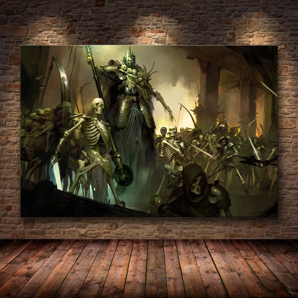 20 Diablo IV HD игровой плакат Lilith Dormitory домашний Декор украшение квартиры живопись спальня наклейки на стену холст плакаты, постеры - Цвет: 20