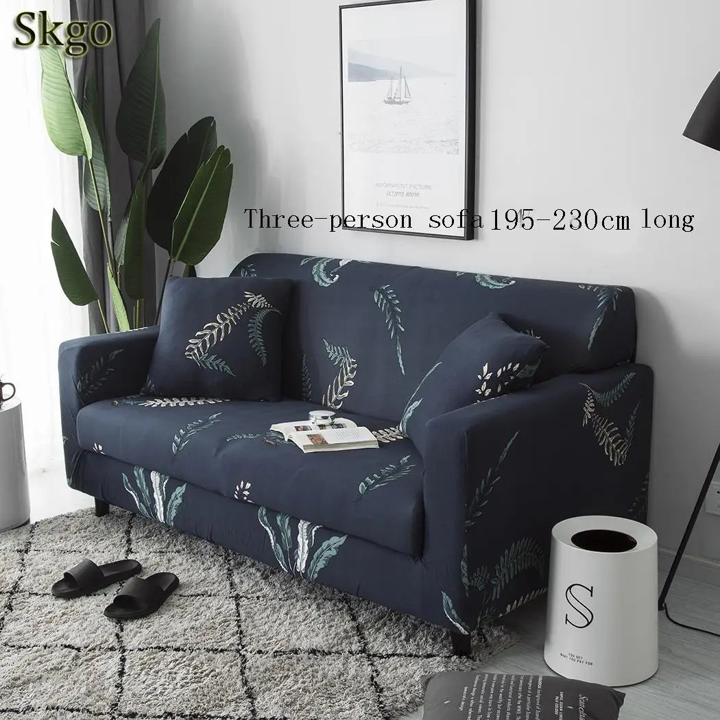 sofa cover 20 Кафе, гостиная, мягкое Современное покрывало для дивана, противоскользящий стрейч-протектор, напечатанный для дома, как на картинке 1-20 Dcor - Цвет: sofa cover 20