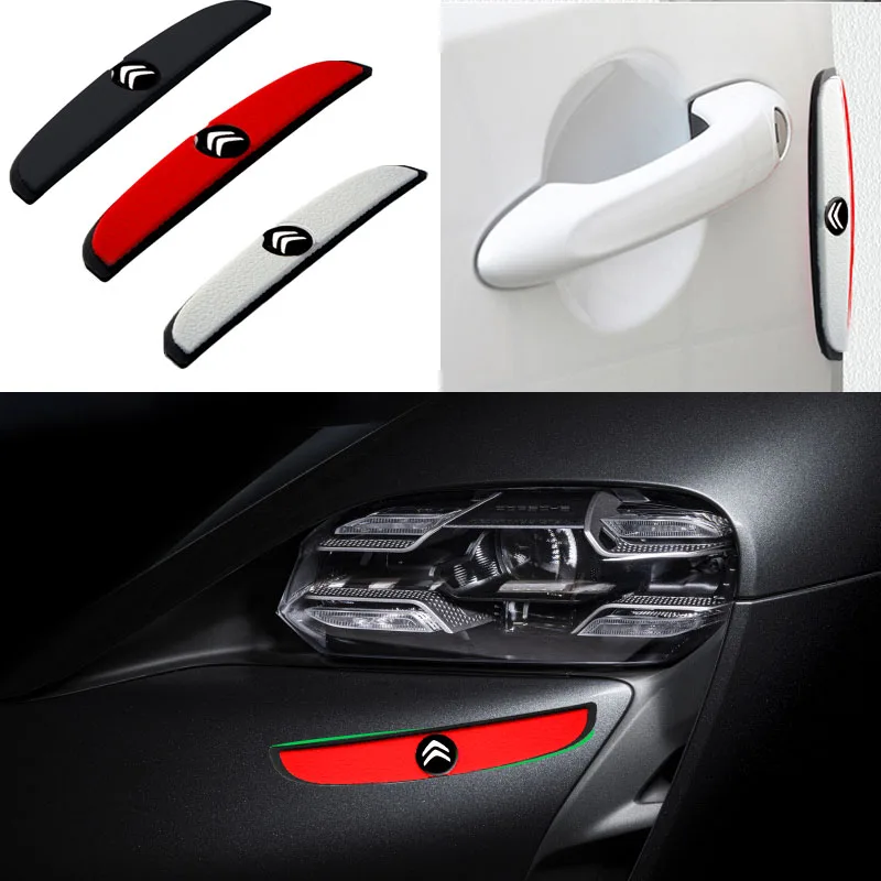 4 шт. резиновая Противоударная полоса для края двери автомобиля защитные