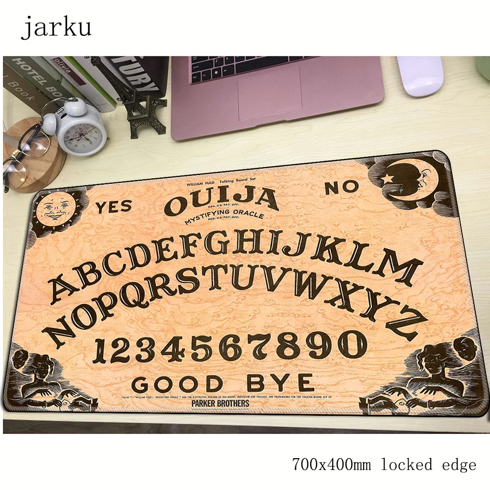 Ouija доска геймерский коврик для мыши 700x400X3 мм игровой коврик для мыши подарок на Хэллоуин аксессуары для ноутбука ПК коврик для ноутбука эргономичный коврик