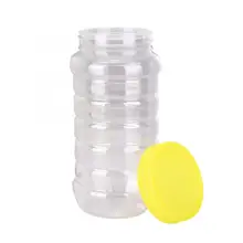 32 шт. 1000 г пищевой пластиковый прозрачный контейнер для бутылок с крышкой для хранения меда инструмент пчеловода