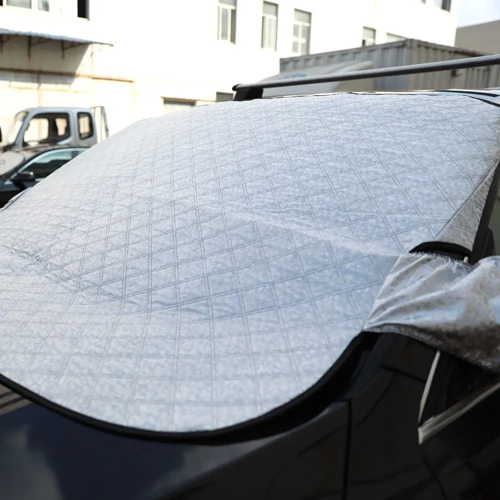 Автомобильный солнцезащитный чехол autos универсальный защитный на лобовое стекло