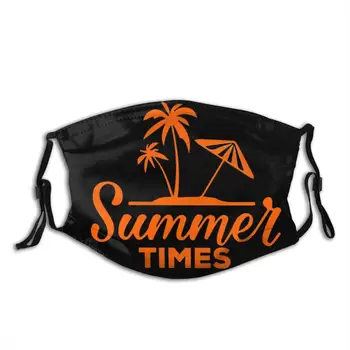 

Summer Times masking tape 1 inch Adult Non-Disposable Face Mask with Filter Anti Haze Dustproof Mask Respirator Mouth Muffle
