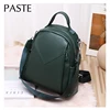 Luxury 100% Genuine Cow Leather Women's Backpack for Travel Leisure Shoulder Bags Large Green Black Gray Daily Bagpack ► Photo 2/6