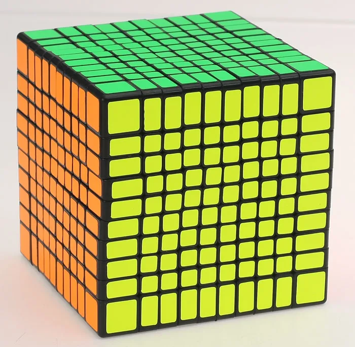 Shengshou 10x10x10 куб 10,2 см волшебный куб, головоломка, 10 слоев 10x10 волшебный куб cubo подарок образовательные игрушки, Прямая поставка