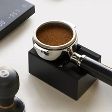 Timemore Magic Cube Coffee Tamping Station Portafilter Holder Espresso Coffee Tamper Mat Stainless Steel Coated with Silicone
