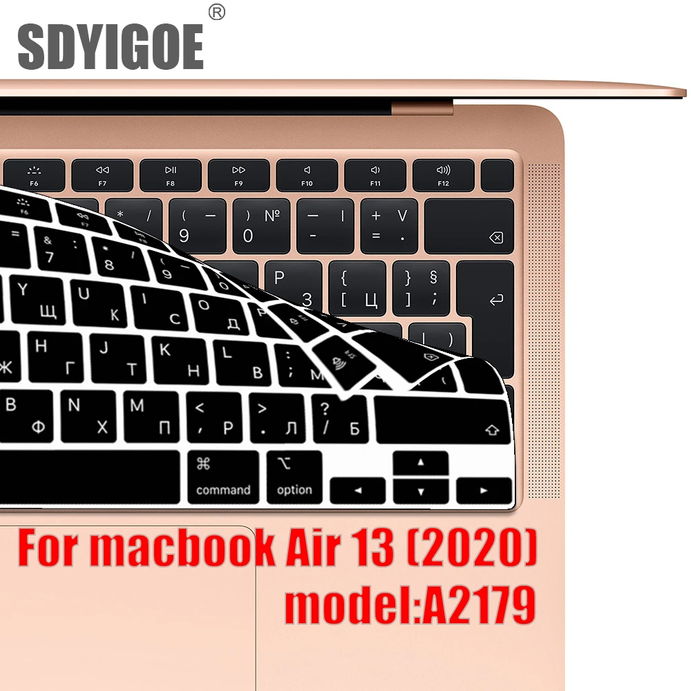 Чехол для клавиатуры ноутбука macbook Air 13 2020 защитная пленка нового Air13.3 A2179