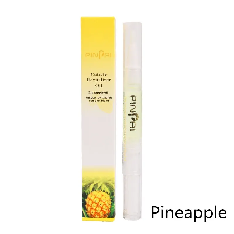 15 видов стилей питательная масляная ручка для ногтей для лечения кутикулы, восстанавливающее масло для предотвращения перемешивания ногтей, инструменты для маникюра - Цвет: pineapple