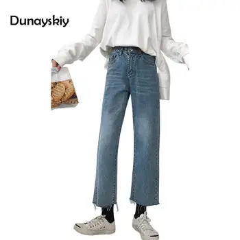 

2020 Boyfriend Jeans Harem Pants Women Trousers Casual Wide Leg Loose Fit Vintage Denim Pants High Waist Jeans Women Vaqueros