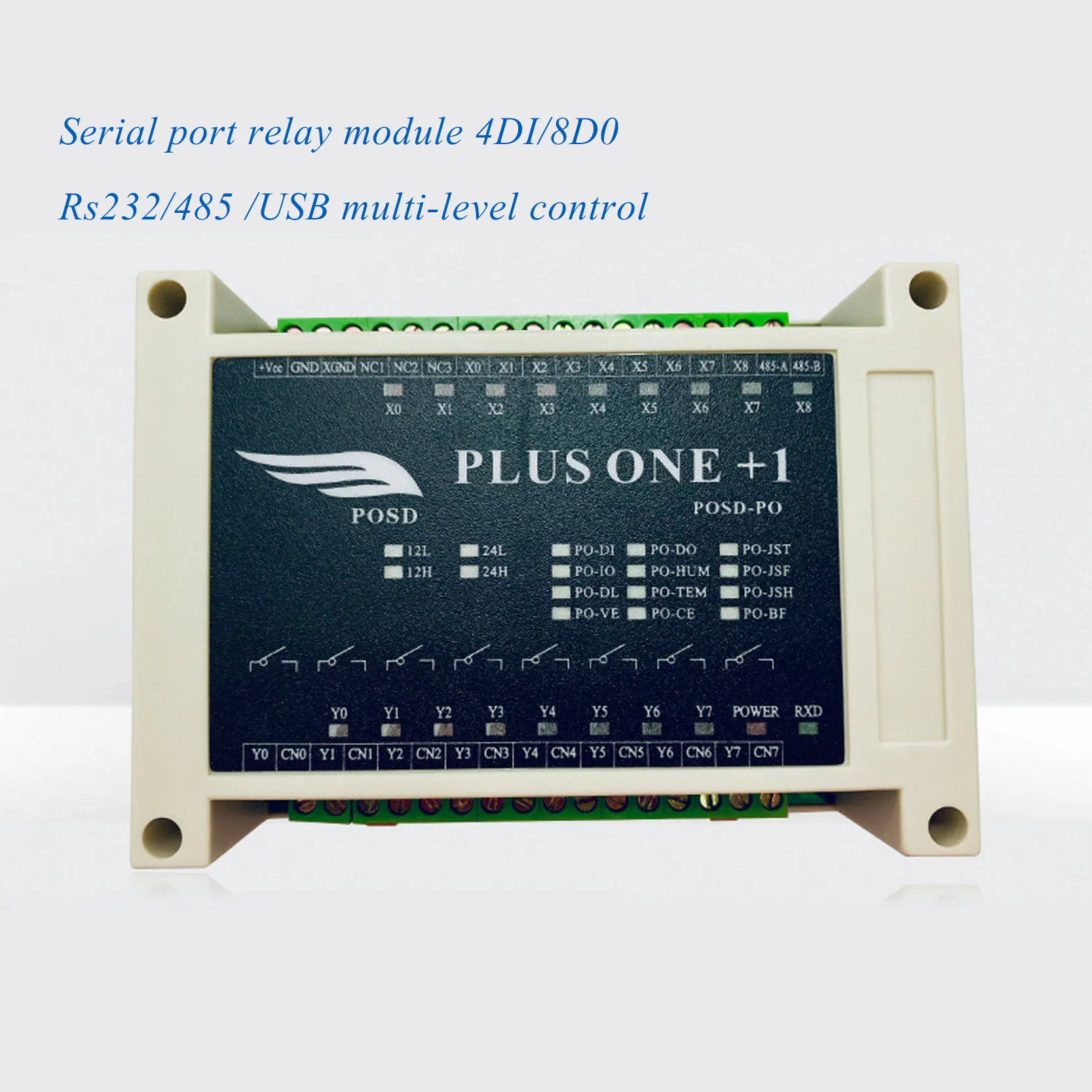 

Serial IO Expansion 4DI/8DO/jog Control/manual Control USB