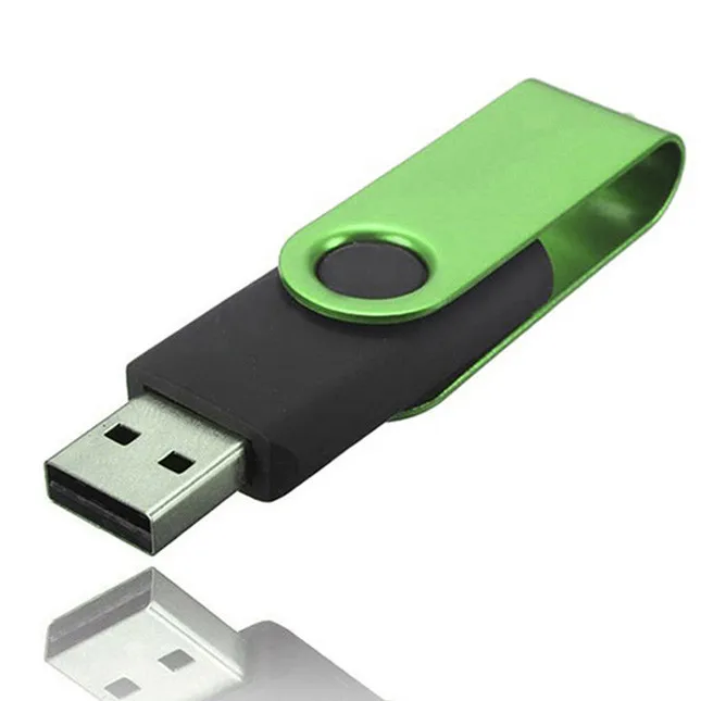 USB Flash Memory USB Drive 32GB Swivel USB 2.0 Metal Flash Memory Stick Storage Thumb U Disk Digital U Disk Micro Sd Drive-L830