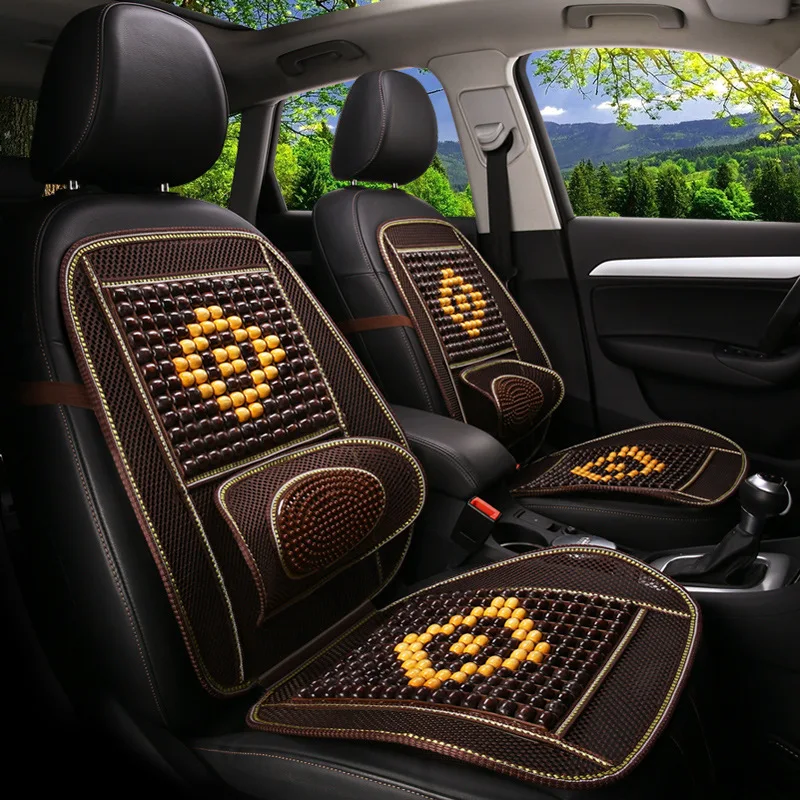 Автомобильная подушка для сиденья летняя бамбуковая маджонг крутая Подушка монолитный грузовик фургон универсальный чехол для сиденья летний коврик для сна