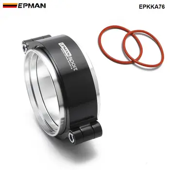 

Epman Clamping System Assembly Exhaust V-band Clamp w Flange For 3" OD Tubing Pipe Anodized EPKKA76