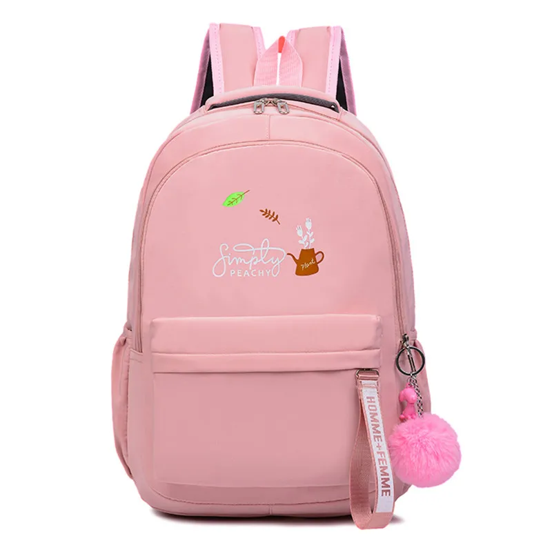 2021 Preppy Style Fashion Cartoon Women School Bag Travel Backpack For Girls Teenager Stylish Laptop Rucksack Girl Schoolbag | Багаж и