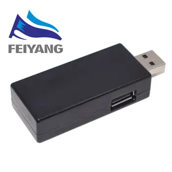 

USB Current Voltage Charging Detector Mobile Power Current and Voltmeter Ammeter Voltage USB Charger Tester Double Row Shows