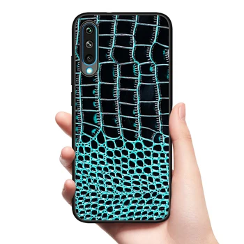 

Phone case For Oneplus 5 5T 6 6T 7 7T Pro Crocodile Genuine Leather case coque shells bags