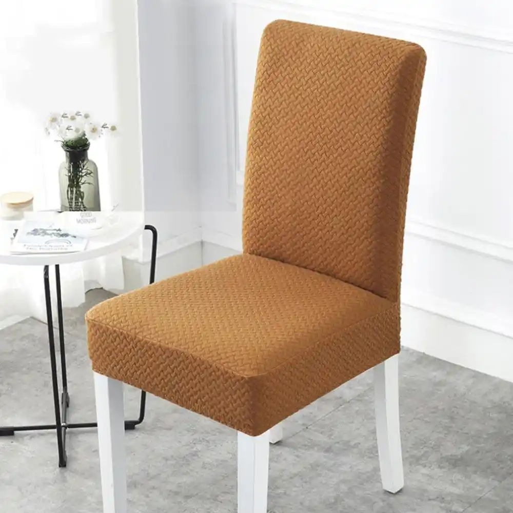 Knit Elastic Splash Proof Chair Cover Simple Elastic Handmade