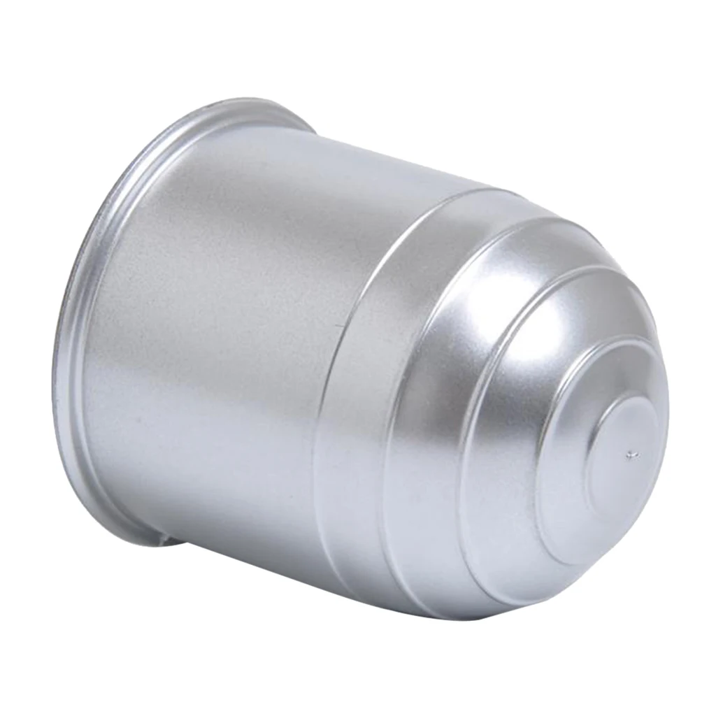 Plastic Tow Ball Bar Towing Protect Towbar Towball Cap Cover 2 Inch Silver