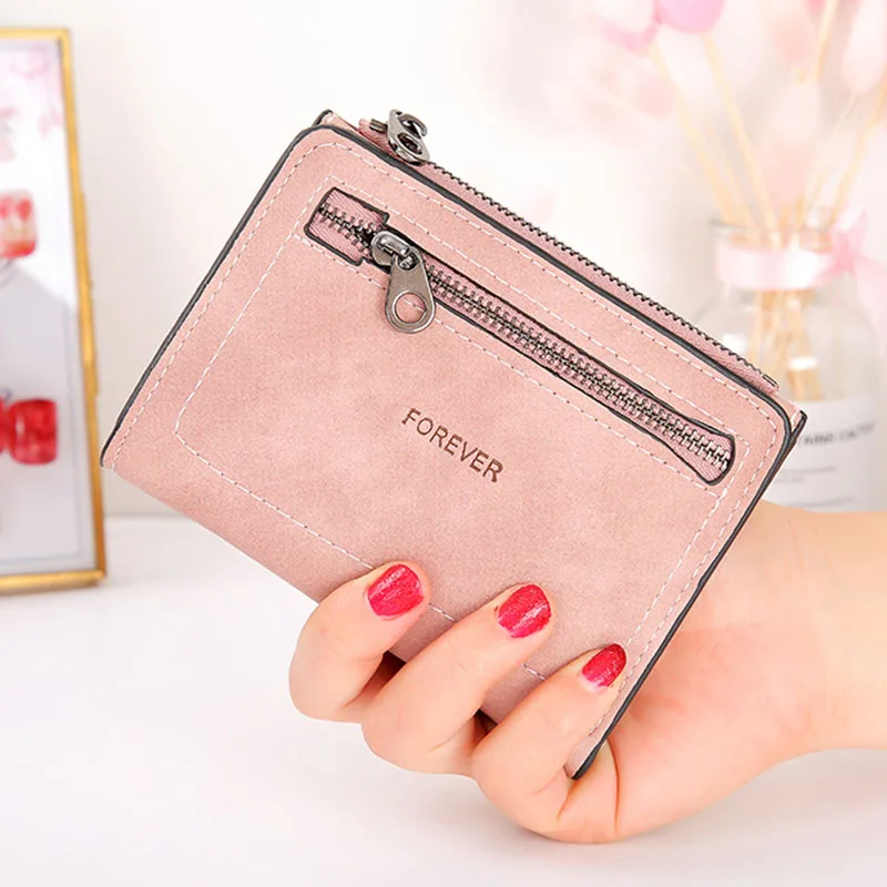 Women's Wallet Pu Leather Purses Fashion Brand Luxury Soft Letter Short Zipper Cute Multifunctional Mini Wallet Women Purse Women's Wallet Pu Leather Purses Fashion Brand Luxury Soft Letter Short Zipper Cute Multifunctional Mini Wallet Women Purse