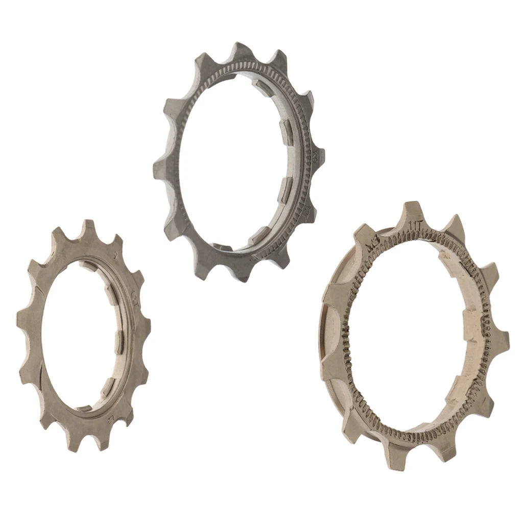3Pcs 11T/12T/13T Bike Chain Ring 9  MTB Bicycle Freewheel Cassette