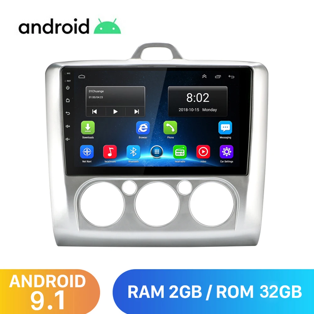 9 &quot2 Din Android 10 1 автомобильный Радио авто стерео Мультимедиа Видео плеер навигация
