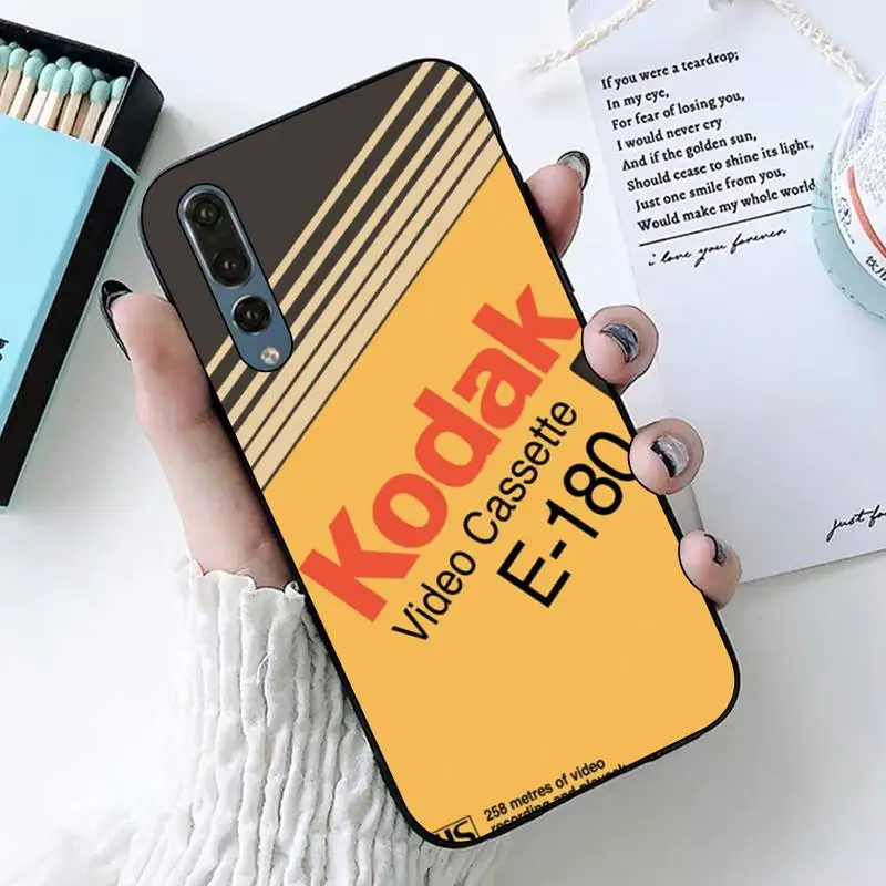 FHNBLJ Japanese brand film Fashion Soft Kodak black Phone Case Hull for huawei P8 P9 p10 p20 P30 P40 pro lite psmart 2019