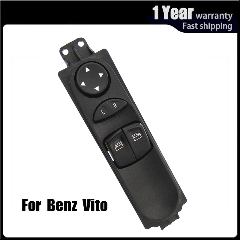 Кнопочный выключатель стекла и зеркала для Mercedes Benz W639 Vito Viano A6395450913|Переключатели