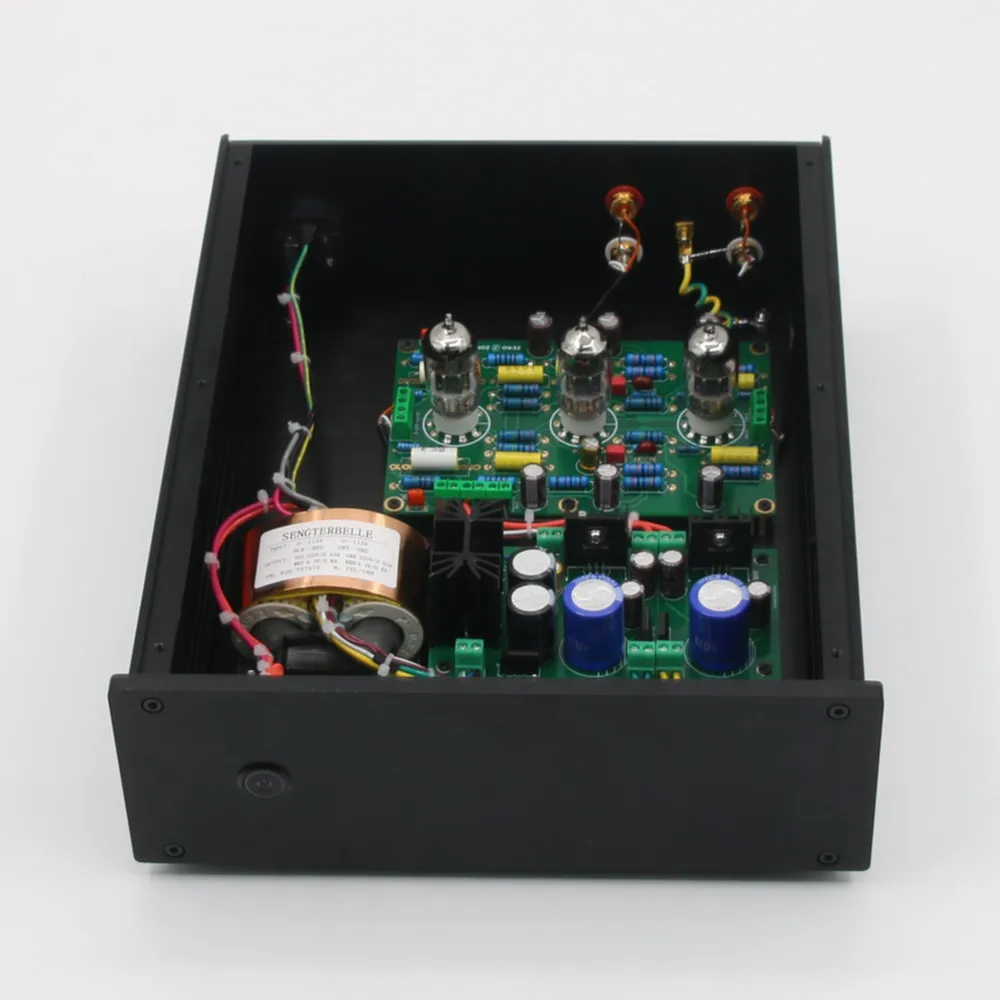 HIFI MM RIAA 턴테이블 프리앰프 12AX7 튜브 포노 앰프 EAR834 회로 기반 풀 키트 베이스