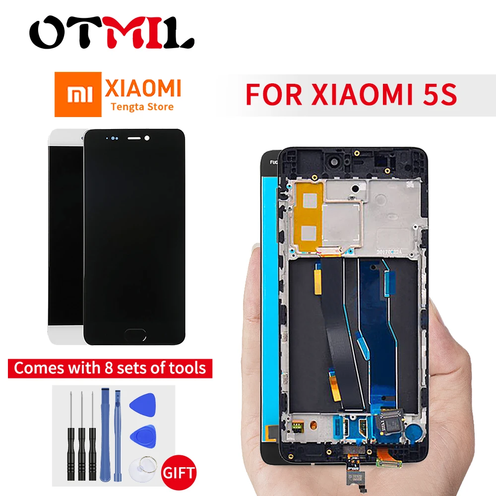 

5.15"Original For XIAOMI MI 5S LCD Display Touch Screen with Frame For XIAOMI 5S Display For Xiaomi Mi5S LCD Replacement Mi 5S