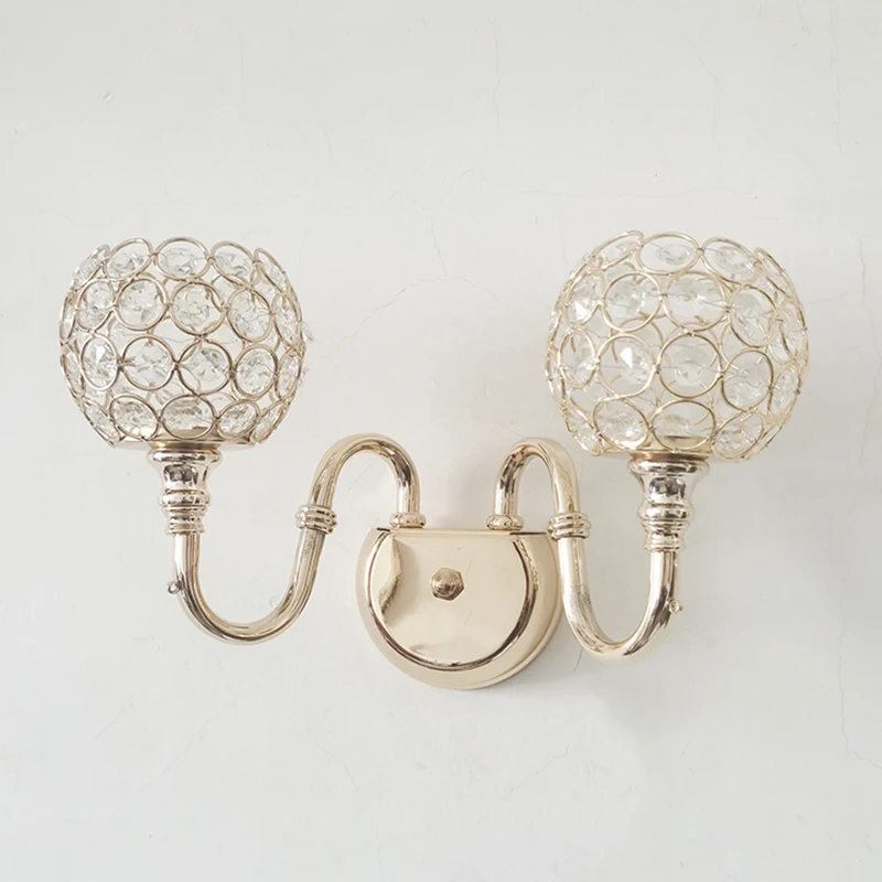 

Creative Wall Hanging Candlestick Wall Lamp Scented Candle For Home Wall Decoration Wall Sconce Gold Candle Holder Crafts