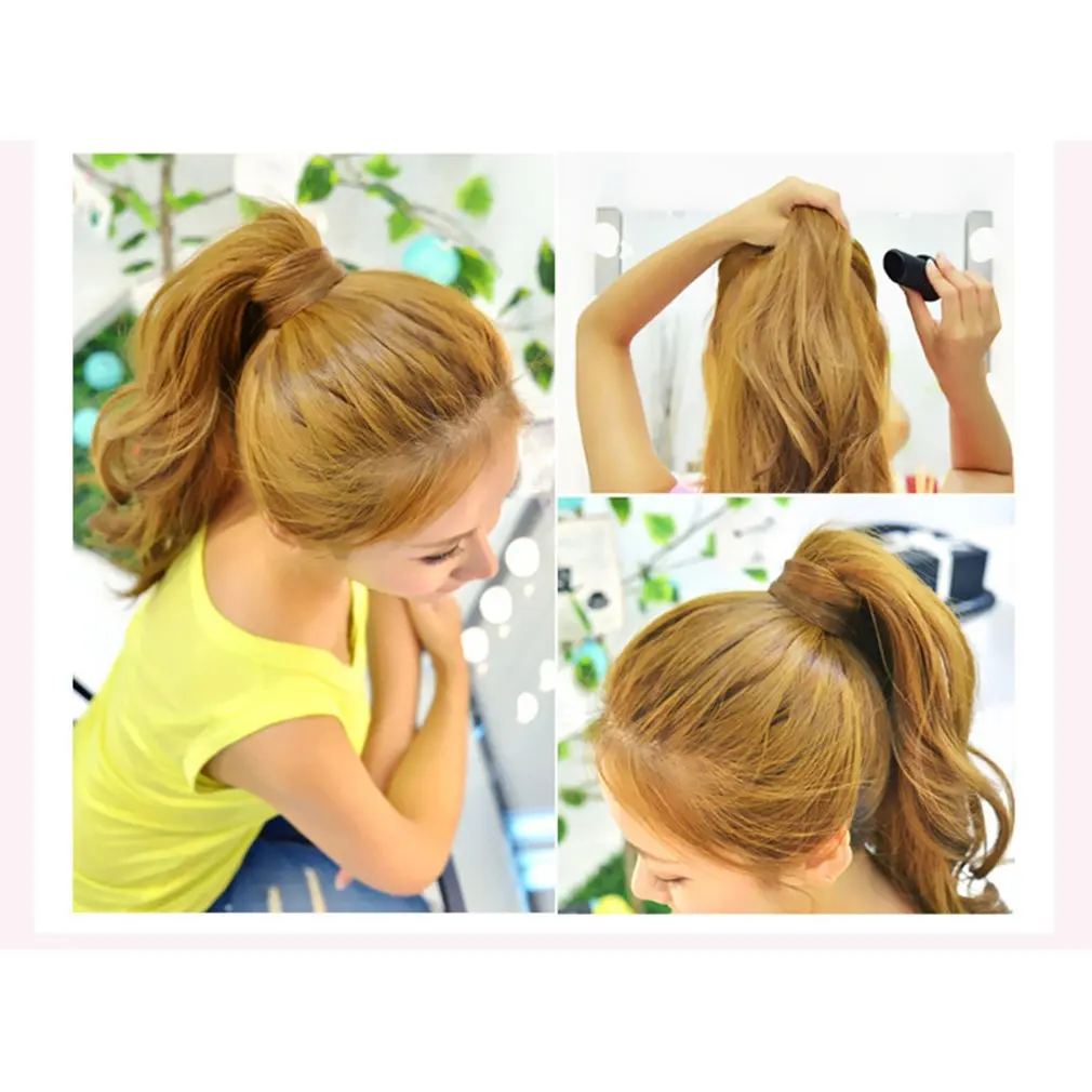Three-dimensional Erect Ponytail Tray Dispenser To Send Rubber Bands Braiders Hair Care Styling Tools