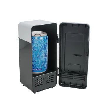 

Mini USB Fridge Cooler/Warmer Refrigerator Beverage Drink Cans Refrigerator Cooler