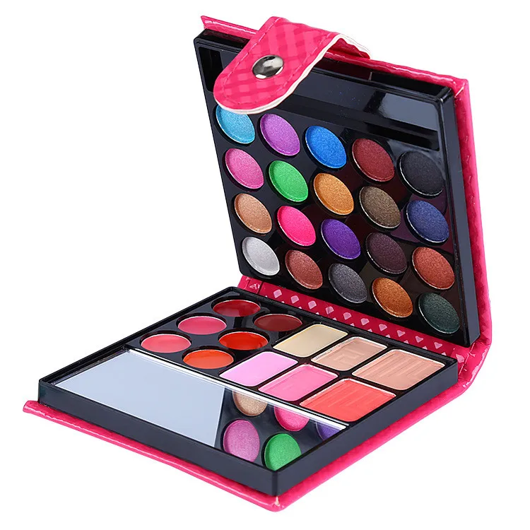 32 Colors Multifunction Eye Shadow Makeup Palette High Quality Cosmetic Eyeshadow Waterproof Blush Lip Gloss Powder X#3