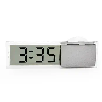 

LCD Display Digital Electronic Clock With Sucker LED for All Cars Indoor Outdoor Home
