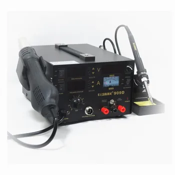Price 909D SMD BGA Rework Solder Station Hot Air Blower Heat Gun Intelligent Detection And Cool Air Welding Soldering Iron Repair Tool