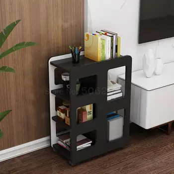 

Rounded coffee table simple solid wood small apartment sofa side a few rounds with multi-function lockers living room tea