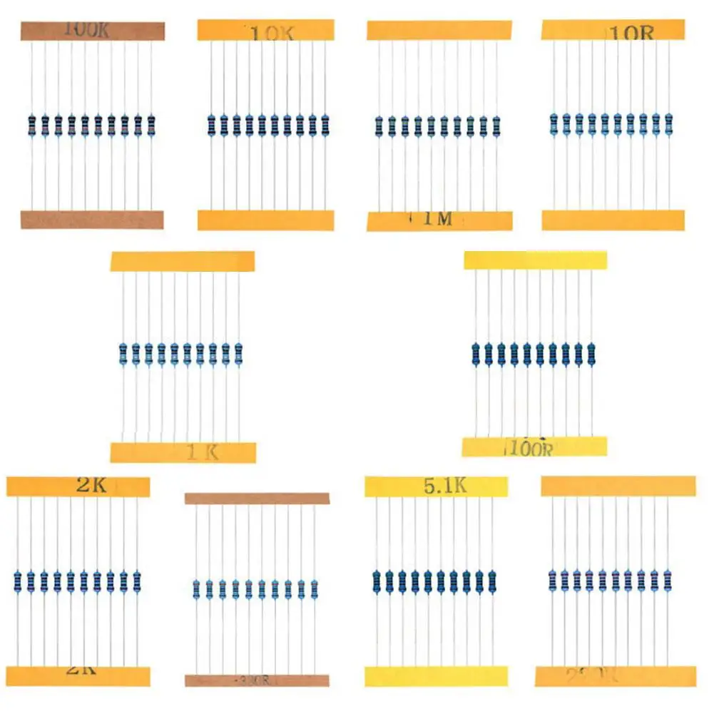 Электронный компонент базовый стартовый набор с 830 соединительными точками макетная плата кабель резистор конденсатор светодиодный потенциометр коробка упаковка