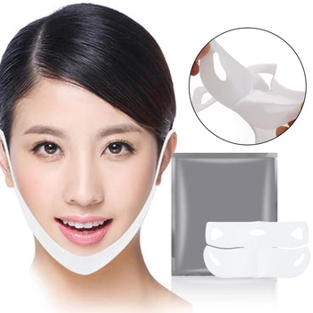 

Beauty V Lifting Mask Face Lifting Mask Miracle V-shaped Slimming Mask Double Chin Reducer Lift Patch V Shape Face Firming Tool