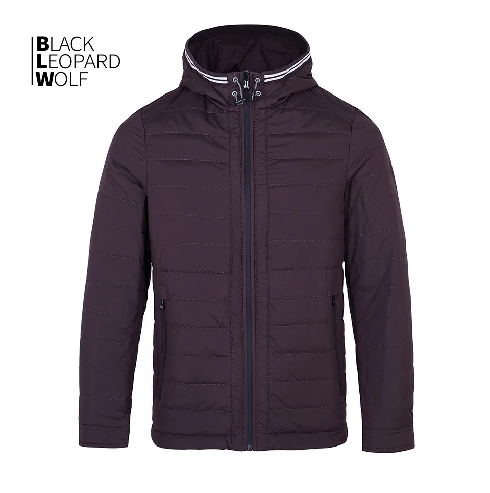 Blackleopardwolf 2019 Новое поступление пуховик мужской высокое качество плотный