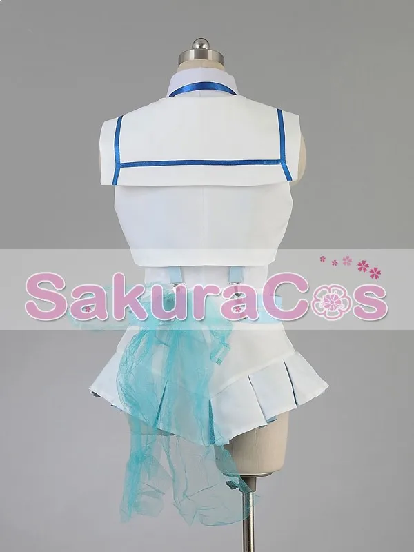 LoveLive! WonderfulRush Косплей Костюм Эли аясе белое платье Хэллоуин женское платье прекрасный стиль