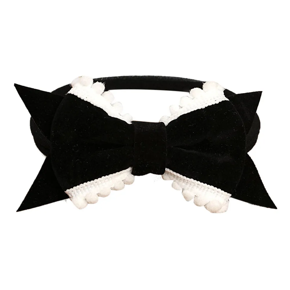Kids Elastic HeadbandBaby bow elastic hair band Girls baby Bowknot Hairband  Hair Accessories Fashion headband baby