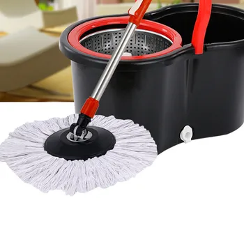 

1pc Mop Head for Household Cleaning New Replacement 360 Rotating Head Easy Magic Microfiber Spinning Floor Mop Head #R5