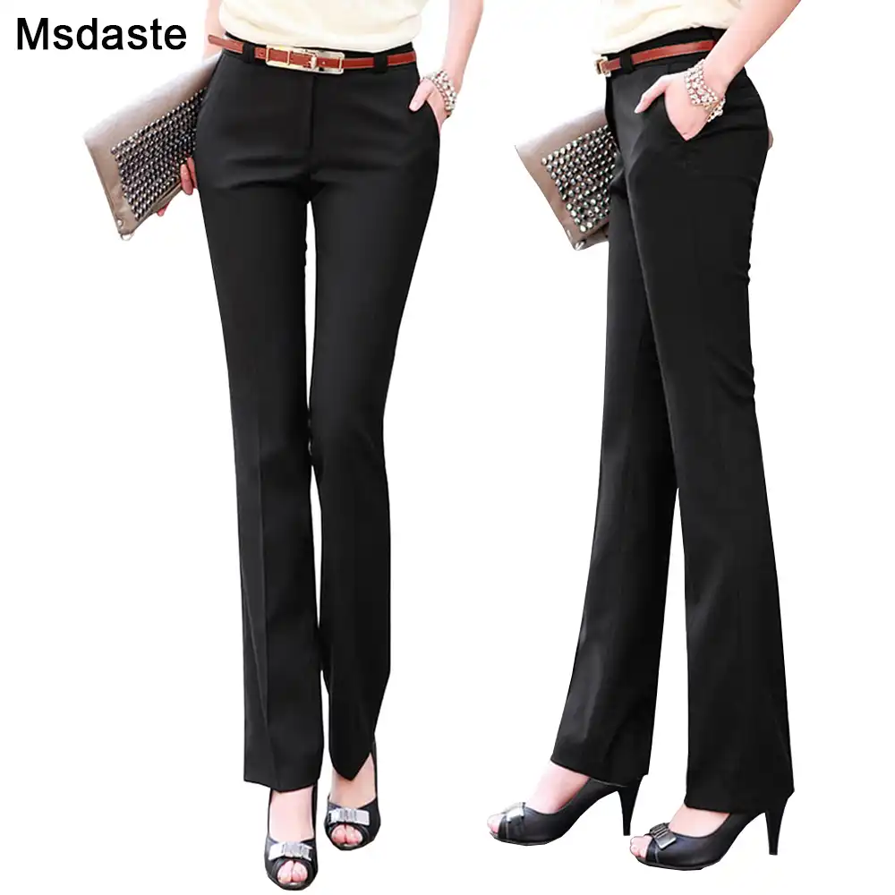 plus size formal trousers