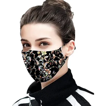 

Unisex Reusable Face Shield Breathable Face Mask Mouth Mask Windproof Washable Face Shield Cloth mascarillas Cubrebocas