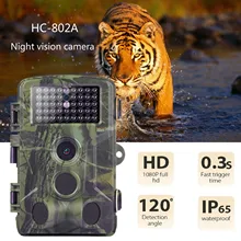 Suntekcam охотничья тропа камера 20 МП/24 МП 1920 ночное видение Водонепроницаемая камера s фотоловушка для наблюдения за дикой природой HC802A