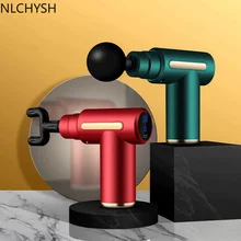 

Massage gun deep tissue percussion muscle massager used to relieve pain Fascia gun muscle relaxation electric full body massager