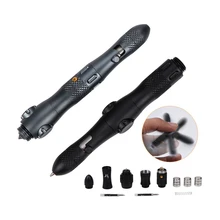 COG New Multi-function Self Defense Tactical Pen Fidget Spinner Emergency Glass Breaker Outdoor Survival EDC Tool Outdoor Camp aviation aluminum tactical pen glass breaker self defense emergency tool outdoor portable self guard personal security supplies
