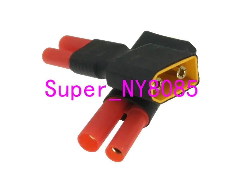 2pcs Xt90 Xt90 Male To Hxt 4mm Bullet No Wire Adapter For Esc Arrma Battery Connector